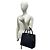 Borsa a mano in pelle nera Burberry Nova Check Nero - vista 2