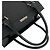 Borsa a mano in pelle nera Burberry Nova Check Nero - vista 4