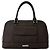 Bolsa de mão em couro Burberry Logo Hardware Nova Check Pattern Marrom