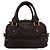 Paddington Borsa Boston in pelle Chloé Marrone - vista 3