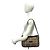 Burberry Vintage Nova Check Canvas Semi-Shoulder Bag Braun Beige - Ansicht 2