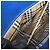 Burberry Vintage Logo Hardware Nova Check Pattern Lederhandtasche Blau - Ansicht 10