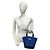 Burberry Vintage Logo Hardware Nova Check Pattern Lederhandtasche Blau - Ansicht 2
