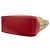 Saco Tote Burberry Nova Check Shadow Horse em lona e couro Vermelho Bege - vista 8