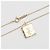 Autre Marque Collar Tiffany Notes Square en oro amarillo de 18K Dorado - vista 6