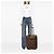 Louis Vuitton Brown Damier Ebene Pegase 45 Marrone - vista 6