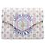 Louis Vuitton Blue Monogram Trunks and Bags Cartera Victorine Azul