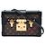 Louis Vuitton Brown Monogram Petite Malle Marrone