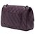 Chanel Reissue 2.55 Double Flap 226 in pelle di vitello invecchiata metallizzata matelassé viola Porpora - vista 2