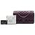Chanel Reissue 2.55 Double Flap 226 in pelle di vitello invecchiata metallizzata matelassé viola Porpora - vista 7