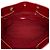 Bolsa Tote Chanel Red CC em couro de bezerro acolchoado com zíper frontal, cordão de ajuste e corrente Vermelho - vista 4