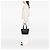 Borsa Tote Chanel Black Caviar Chocolate Bar Nero - vista 5