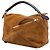 Borsa Puzzle Satchel LOEWE in camoscio marrone Large - vista 2