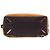 Borsa Puzzle Satchel LOEWE in camoscio marrone Large - vista 3