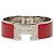 Bracciale Hermès Clic Clac H PM in smalto rosso largo