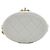 Chanel Vanity Case Elegante in Pelle d'Agnello Bianca con Catena CC Bianco - vista 3