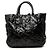 Tote Convertible Prada Black Impuntu Vernice Nero