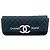 Clutch Chanel Blue Quilted Canvas CC Cruise East West Flap Blu navy