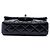 Chanel Black Extra Mini Rectangular Classic Patent Single Flap - view 3