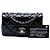 Chanel Black Extra Mini Rectangular Classic Patent Single Flap - view 7