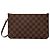 Louis Vuitton Brown Damier Ebene Neverfull Pochette Castaño