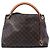 Louis Vuitton Brown Monogram Artsy MM Marrone