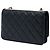 Chanel Black Quilted Lambskin Trendy CC Wallet On Chain Nero - vista 2