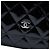 Portafoglio Chanel Black CC Quilted Patent Wallet On Chain Nero - vista 5