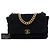Chanel Black Maxi Tweed 19 Flap Nero - vista 7