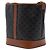 Céline Borsa Secchiello Celine Medium Triomphe in Tela Rivestita Marrone Marrone scuro - vista 2