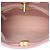 Borsa Chanel 31 Shopping Mini in camoscio e pelle d'agnello matelassé rosa - vista 4
