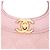 Borsa Chanel 31 Shopping Mini in camoscio e pelle d'agnello matelassé rosa - vista 5