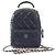 Chanel Mini CC gesteppter Caviar Rucksack Schwarz
