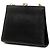 Salvatore Ferragamo Ferragamo Vara Bow Crossbody aus schwarzem Leder mit Kiss-Lock-Verschluss und Kette - Ansicht 2
