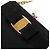 Salvatore Ferragamo Ferragamo Vara Bow Crossbody aus schwarzem Leder mit Kiss-Lock-Verschluss und Kette - Ansicht 7