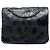 Chanel Brooklyn Flap in patchwork di agnello nero e vernice
