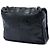 Chanel Brooklyn Flap in patchwork di agnello nero e vernice - vista 2