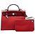 Hermès Red Toile Herbag Zip 31 Roja - vista 7