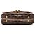 Louis Vuitton Brown Damier Ebene Clapton PM Braun - Ansicht 3