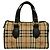 Borsa Boston Burberry Beige Haymarket Check