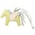Hermès Ciondolo Grigri Rodeo Pegase PM in pelle di agnello Milo Yellow e Swift Giallo - vista 2