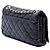 Chanel Black Medium Quilted Calfskin Soft Elegance Flap Nero - vista 2