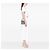 Autre Marque Mini Lady Dior in raso grigio con cannage e cristalli Dior Marrone - vista 5