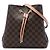 Néonoé Louis Vuitton Brown Damier Ebene NeoNoe MM Marrone