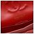Chanel Red Medium Classic Chevron Lambskin Double Flap Rot - Ansicht 5