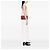 Chanel Red Medium Classic Chevron Lambskin Double Flap Rot - Ansicht 6
