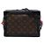 Louis Vuitton Brown Monogram Solar Ray Soft Trunk Marrone