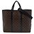 Louis Vuitton Brown Monogram Macassar Weekend Tote GM Braun