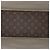 Louis Vuitton Brown Monogram Macassar Weekend Tote GM Braun - Ansicht 4