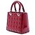 Autre Marque Dior Red Medium Patent Cannage Lady Dior Rosso Bordò - vista 2
